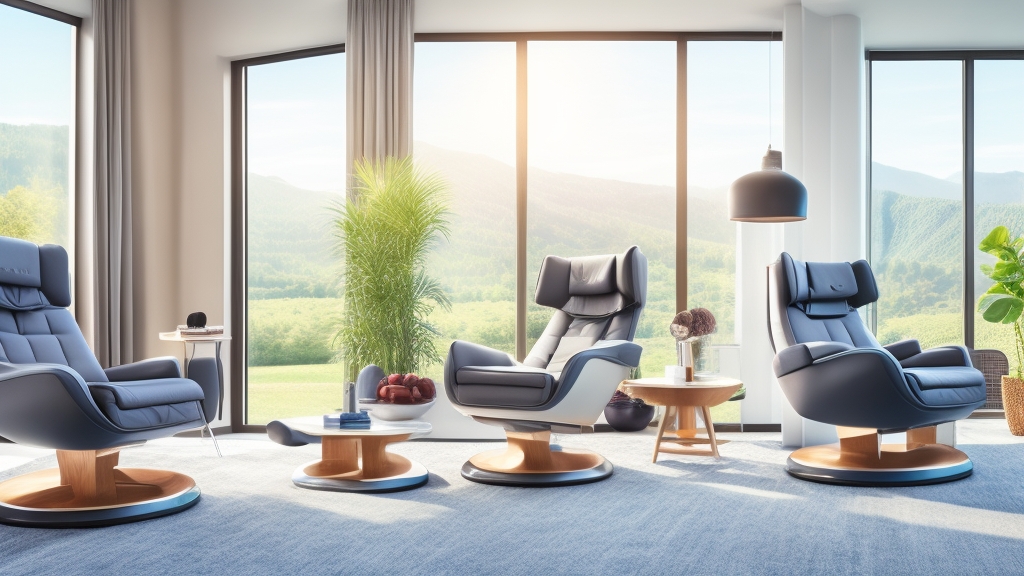 Több masszázsfotel egymás mellett - kiválasztási folyamat