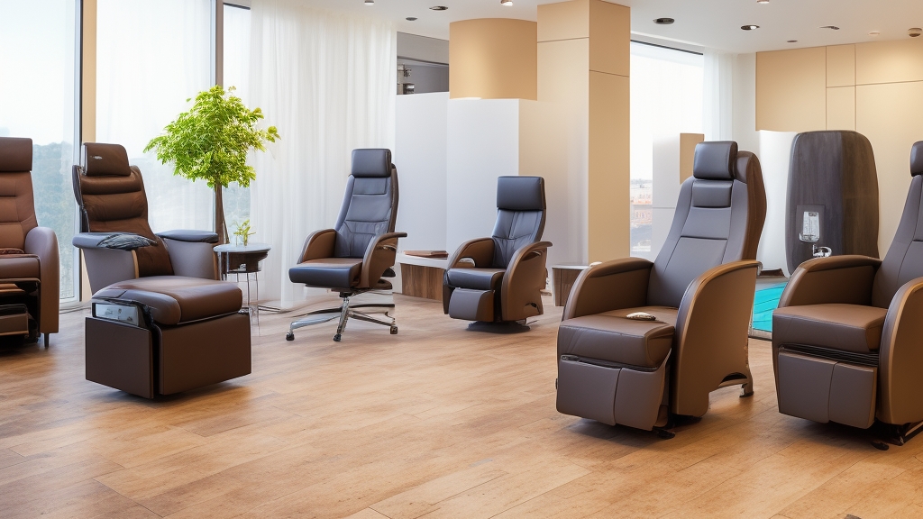 A képen a legjobb masszázsfotelek válogatása található